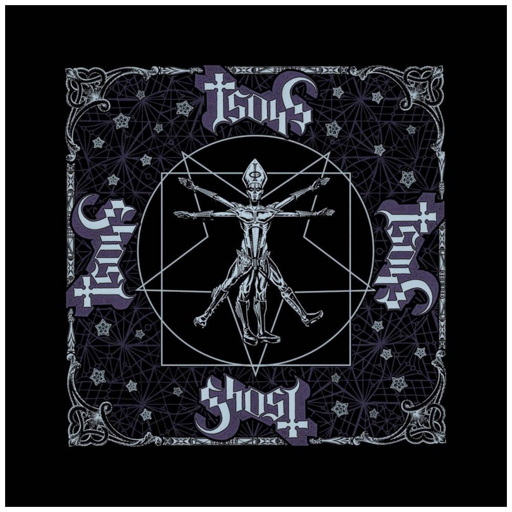 GHOST ゴースト - The Vitruvian Ghost / バンダナ - PGS